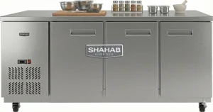 فریزر صنعتی میزکاری سه درب
