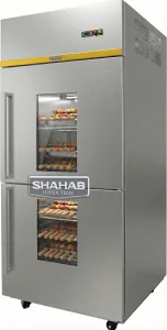 یخچال صنعتی کبابی ایستاده دو درب