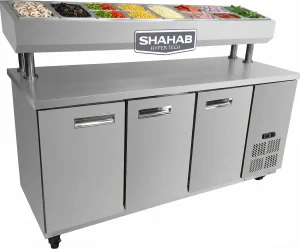 تاپینگ پیتزا یخچالی سه درب