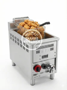 سرخ کن صنعتی رو میزی تک لگن دین
