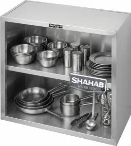 کابینت صنعتی دیواری بدون درب