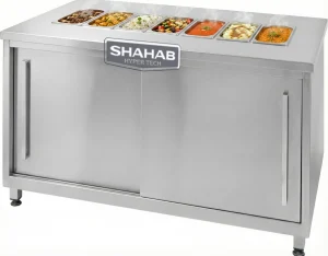 کانترگرم بدون درب ریلی
